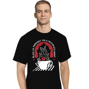Secret_Shirts T-Shirts, Tall / Large / Black Moonless Night