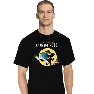 Daily_Deal_Shirts T-Shirts, Tall / Large / Black Cuban Pete