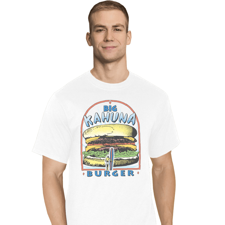 Shirts T-Shirts, Tall / Large / White Big Kahuna Burger