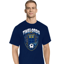 Load image into Gallery viewer, Shirts T-Shirts, Tall / Large / Navy Timelords Football Team
