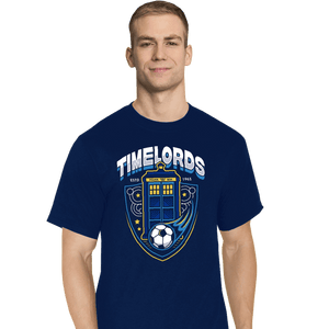 Shirts T-Shirts, Tall / Large / Navy Timelords Football Team