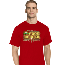 Load image into Gallery viewer, Daily_Deal_Shirts T-Shirts, Tall / Large / Red Welcome To Good Burger

