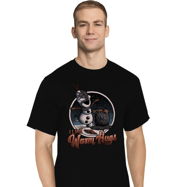 Secret_Shirts T-Shirts, Tall / Large / Black Warm Hugs!