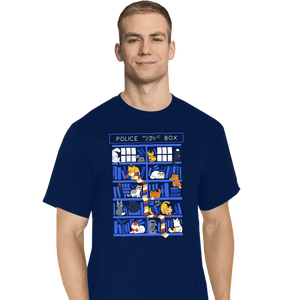 Secret_Shirts T-Shirts, Tall / Large / Navy Library Box