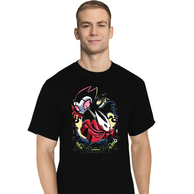 Daily_Deal_Shirts T-Shirts, Tall / Large / Black Silksong
