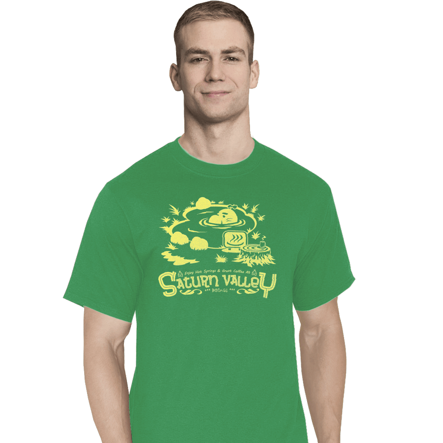 Shirts T-Shirts, Tall / Large / Athletic grey Relax In Saturn Valley