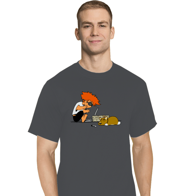 Daily_Deal_Shirts T-Shirts, Tall / Large / Charcoal Rad Ed