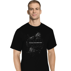 Secret_Shirts T-Shirts, Tall / Large / Black Tetsuo The Iron Man