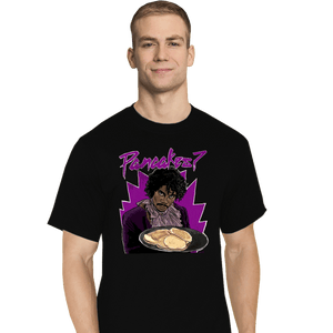 Secret_Shirts T-Shirts, Tall / Large / Black Game Pancakes