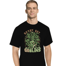 Load image into Gallery viewer, Daily_Deal_Shirts T-Shirts, Tall / Large / Black Ready Set Goblins
