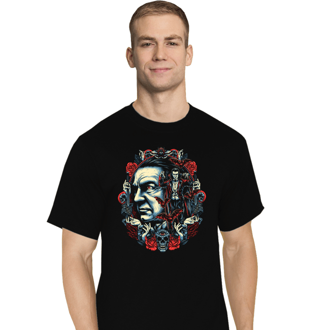Daily_Deal_Shirts T-Shirts, Tall / Large / Black Mind Control Of The Vampire