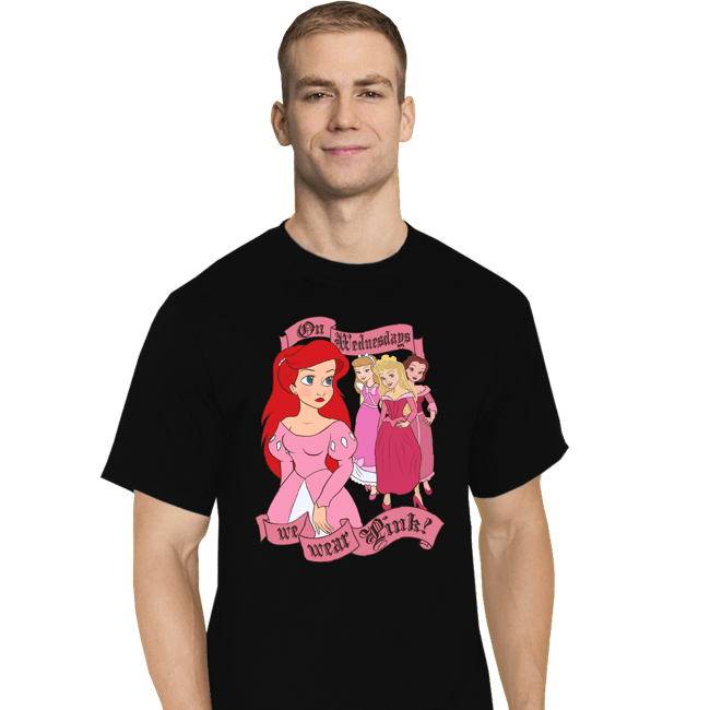 Shirts T-Shirts, Tall / Large / Black Mean Princesses