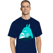 Load image into Gallery viewer, Shirts T-Shirts, Tall / Large / Navy Silhouettes
