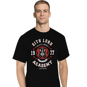 Shirts T-Shirts, Tall / Large / Black Sith Lord Academy