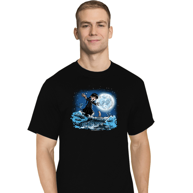 Secret_Shirts T-Shirts, Tall / Large / Black Thing And Wednesday