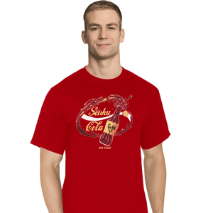 Shirts T-Shirts, Tall / Large / Red Senku Cola