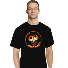 Load image into Gallery viewer, Daily_Deal_Shirts T-Shirts, Tall / Large / Black Cave Monster

