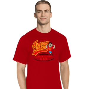 Shirts T-Shirts, Tall / Large / Red Average Joes Gym