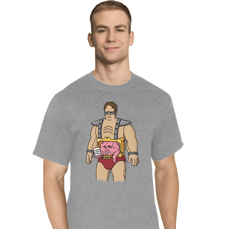 Shirts T-Shirts, Tall / Large / Sports Grey World's Best Villain