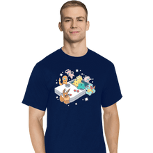 Load image into Gallery viewer, Shirts T-Shirts, Tall / Large / Navy Pokeboy
