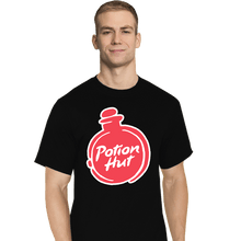 Load image into Gallery viewer, Daily_Deal_Shirts T-Shirts, Tall / Large / Black Potion Hut

