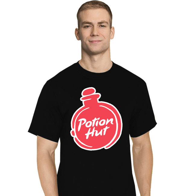 Daily_Deal_Shirts T-Shirts, Tall / Large / Black Potion Hut