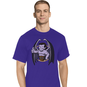 Shirts T-Shirts, Tall / Large / Royal Vault Gargoyle