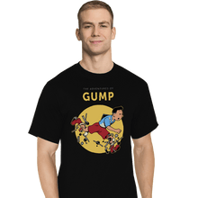 Load image into Gallery viewer, Daily_Deal_Shirts T-Shirts, Tall / Large / Black The Adventures Of Gump
