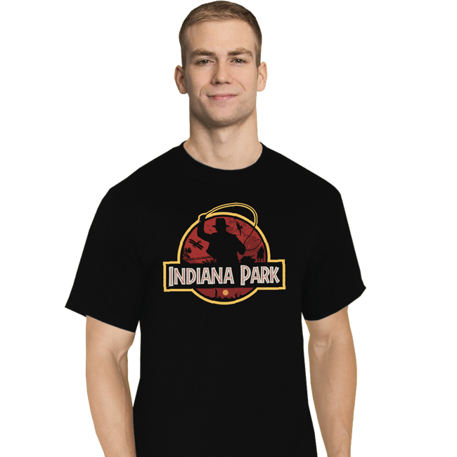 Secret_Shirts T-Shirts, Tall / Large / Black Indiana Park