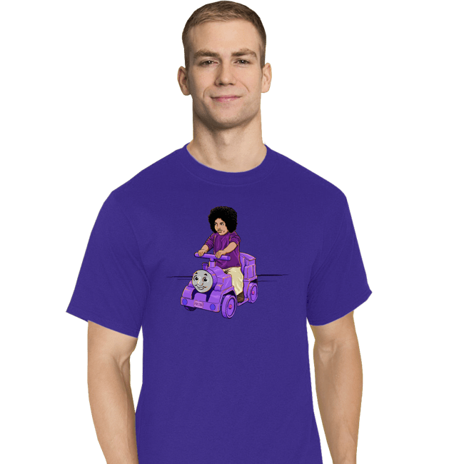Secret_Shirts T-Shirts, Tall / Large / Royal Blue Purple Train, Purple Train