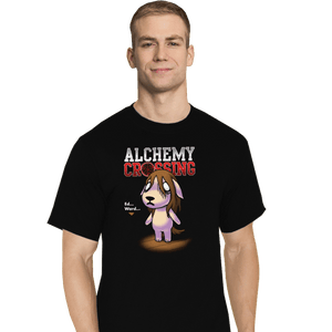 Secret_Shirts T-Shirts, Tall / Large / Black Real Crossing Sale