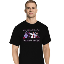 Load image into Gallery viewer, Secret_Shirts T-Shirts, Tall / Large / Black Merry Evil-Mas
