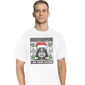 Shirts T-Shirts, Tall / Large / White Father Christmas