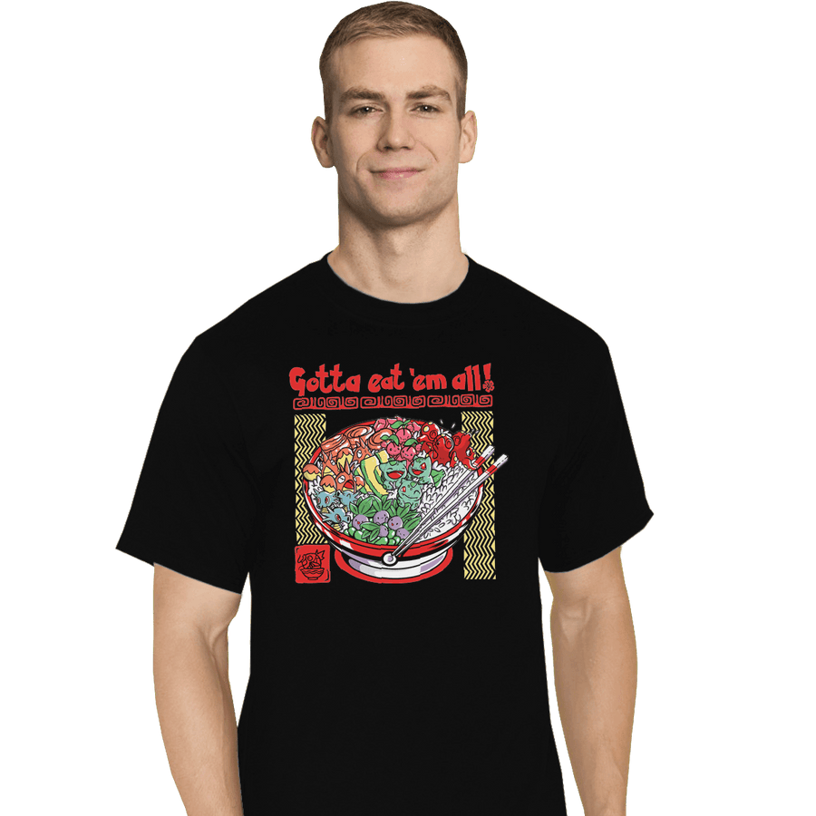 Secret_Shirts T-Shirts, Tall / Large / Black Poke Bowl Secret Sale