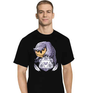 Daily_Deal_Shirts T-Shirts, Tall / Large / Black Owlbear Dice