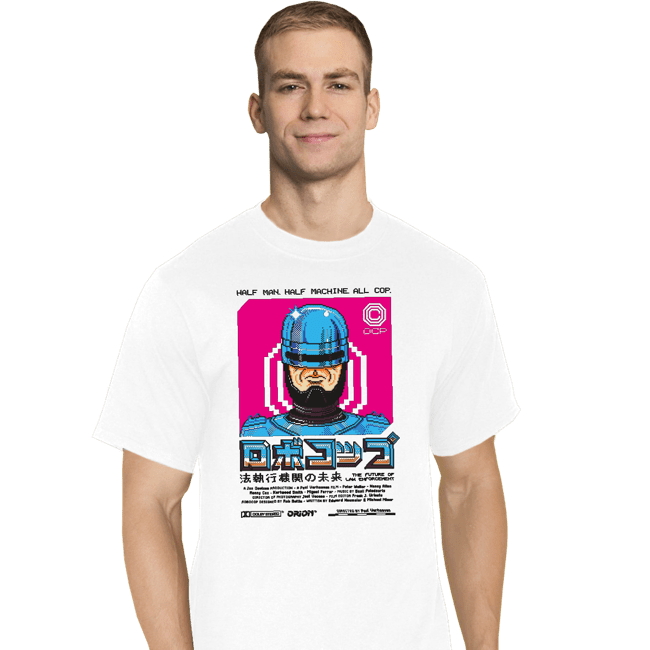 Secret_Shirts T-Shirts, Tall / Large / White Robokoppu