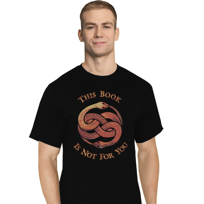 Daily_Deal_Shirts T-Shirts, Tall / Large / Black Endless Book