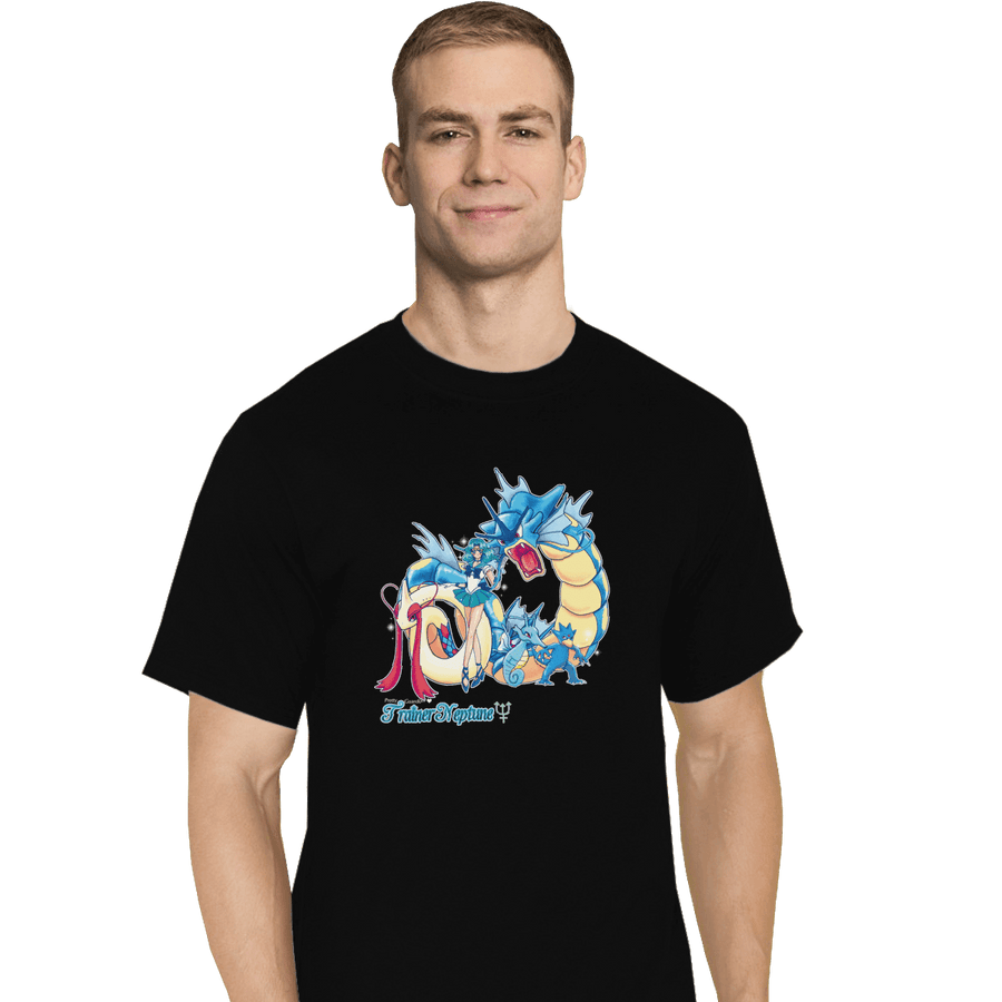 Shirts T-Shirts, Tall / Large / Black Pretty Guardian Trainer Neptune