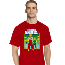 Load image into Gallery viewer, Shirts T-Shirts, Tall / Large / Red Super Saiyan Bros
