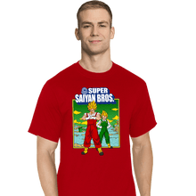 Load image into Gallery viewer, Shirts T-Shirts, Tall / Large / Red Super Saiyan Bros
