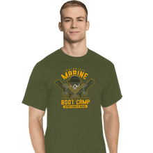 Load image into Gallery viewer, Shirts T-Shirts, Tall / Large / Military Green Colonial Marine s
