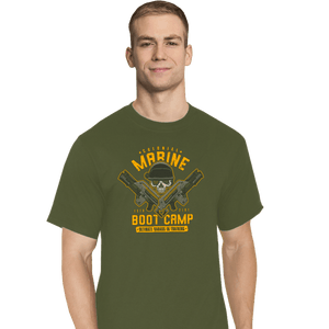 Shirts T-Shirts, Tall / Large / Military Green Colonial Marine s