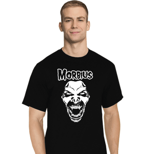 Daily_Deal_Shirts T-Shirts, Tall / Large / Black Morbius!