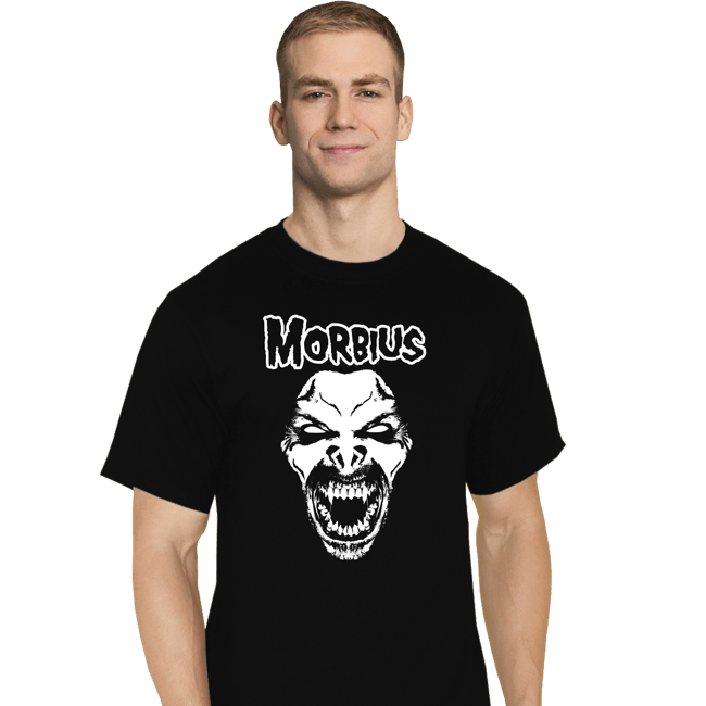 Daily_Deal_Shirts T-Shirts, Tall / Large / Black Morbius!