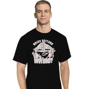 Shirts T-Shirts, Tall / Large / Black What Would Brian Boitano Do?