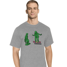 Load image into Gallery viewer, Shirts T-Shirts, Tall / Large / Sports Grey Back Toy The Future

