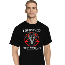 Load image into Gallery viewer, Daily_Deal_Shirts T-Shirts, Tall / Large / Black I Survived The VVitch
