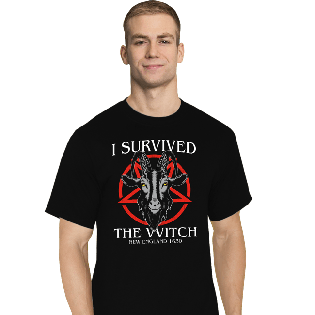 Daily_Deal_Shirts T-Shirts, Tall / Large / Black I Survived The VVitch