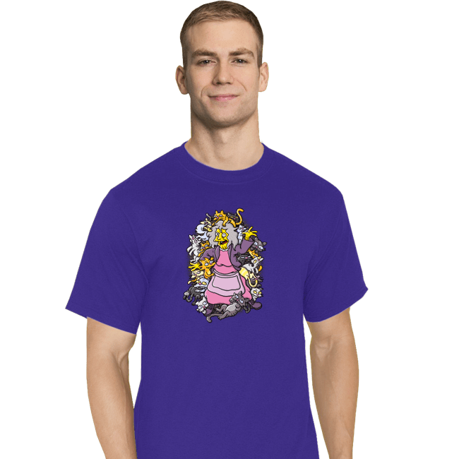 Secret_Shirts T-Shirts, Tall / Large / Royal Blue Ameri-cat Beauty
