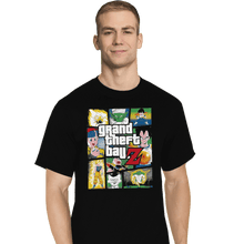 Load image into Gallery viewer, Shirts T-Shirts, Tall / Large / Black Grand Theft Ball Z
